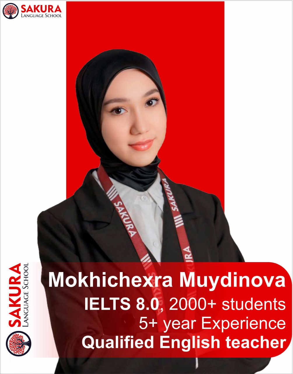 Mokhichexra Muydinova — Malakali ingliz tili o‘qituvchisi